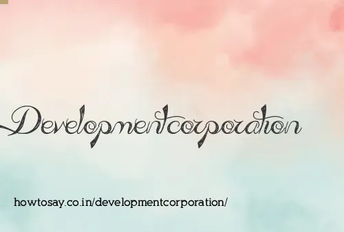 Developmentcorporation