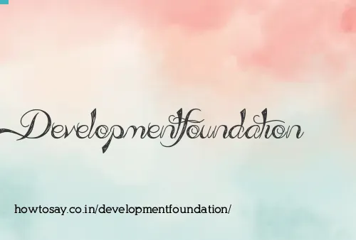 Developmentfoundation