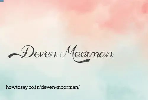 Deven Moorman