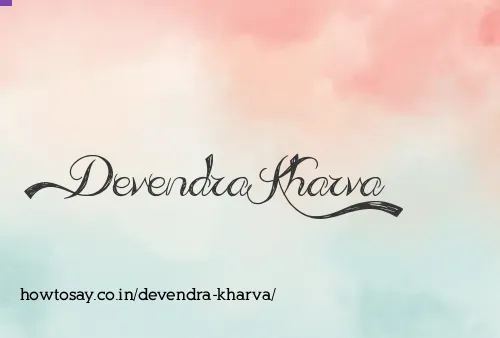 Devendra Kharva