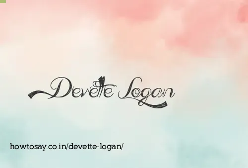 Devette Logan