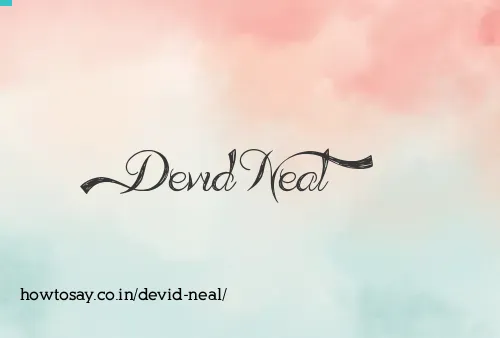 Devid Neal