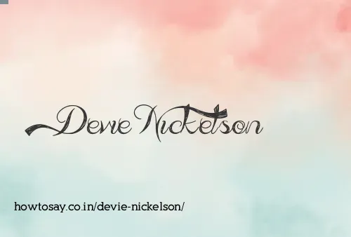 Devie Nickelson