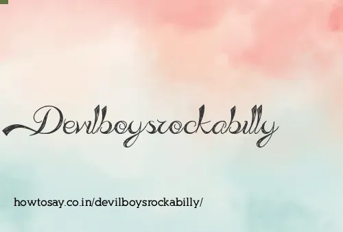 Devilboysrockabilly
