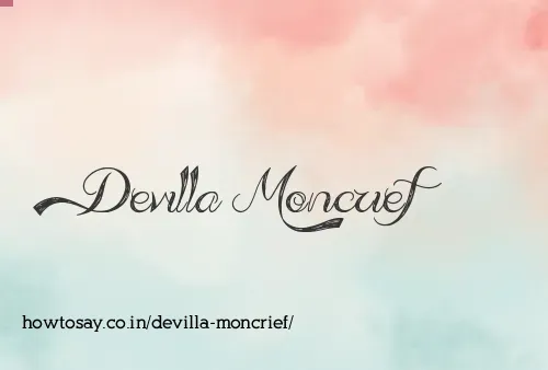 Devilla Moncrief
