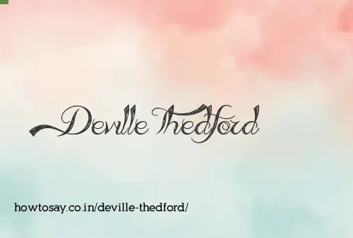 Deville Thedford