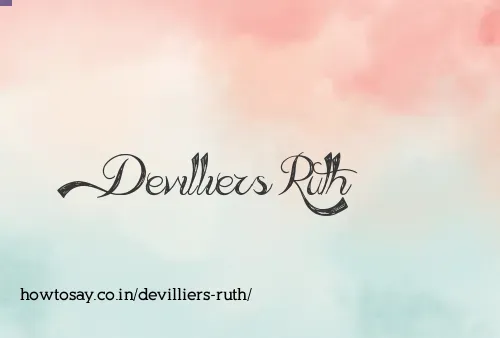 Devilliers Ruth