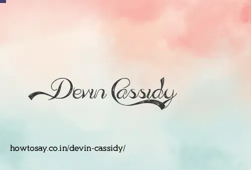 Devin Cassidy