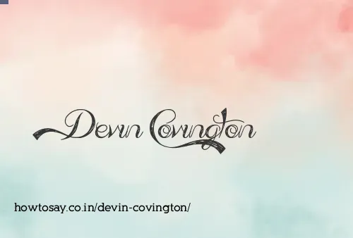 Devin Covington