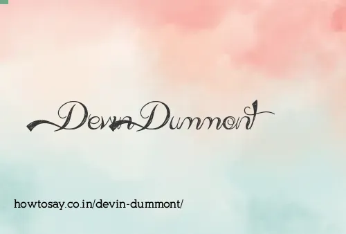 Devin Dummont