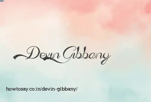 Devin Gibbany