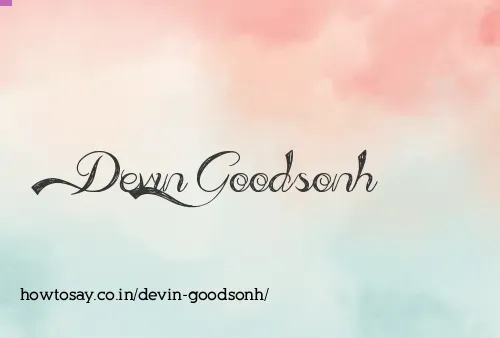 Devin Goodsonh
