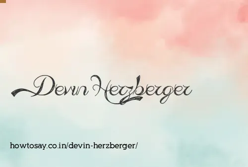 Devin Herzberger