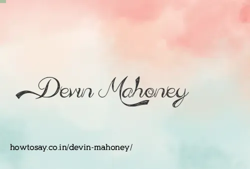 Devin Mahoney