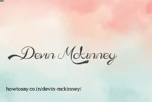 Devin Mckinney