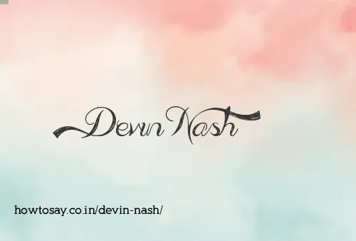 Devin Nash