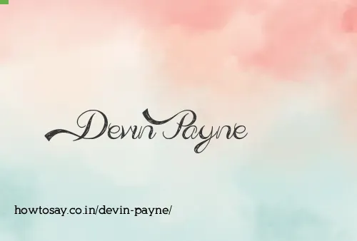 Devin Payne