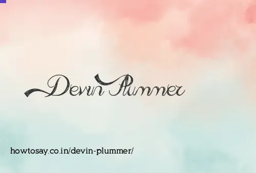 Devin Plummer
