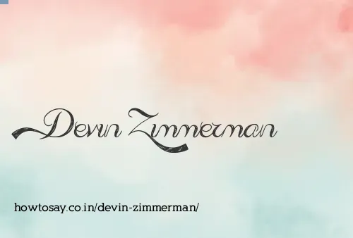 Devin Zimmerman