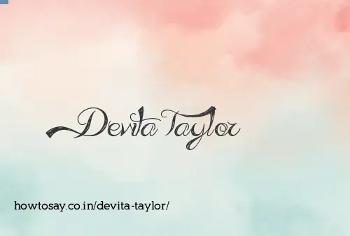 Devita Taylor