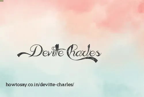 Devitte Charles