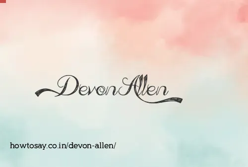 Devon Allen
