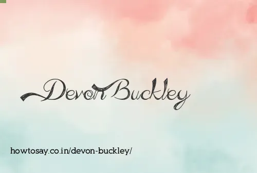 Devon Buckley
