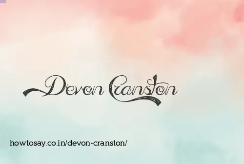Devon Cranston