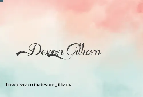 Devon Gilliam