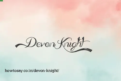 Devon Knight