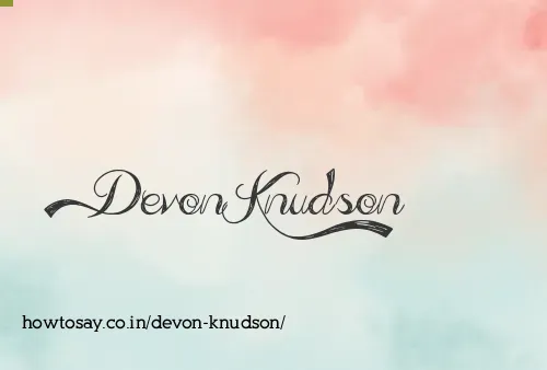 Devon Knudson