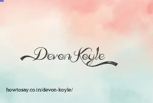 Devon Koyle