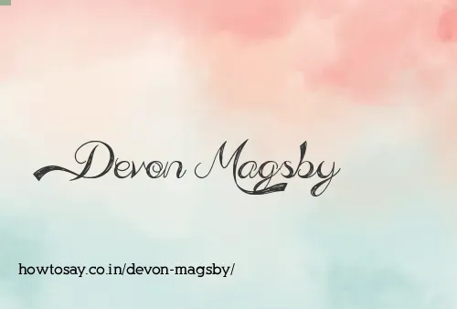 Devon Magsby