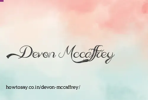 Devon Mccaffrey