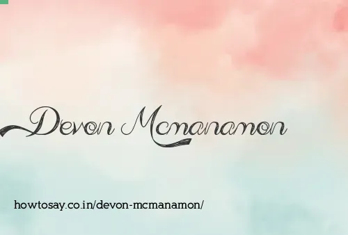Devon Mcmanamon