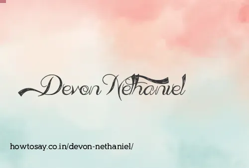 Devon Nethaniel