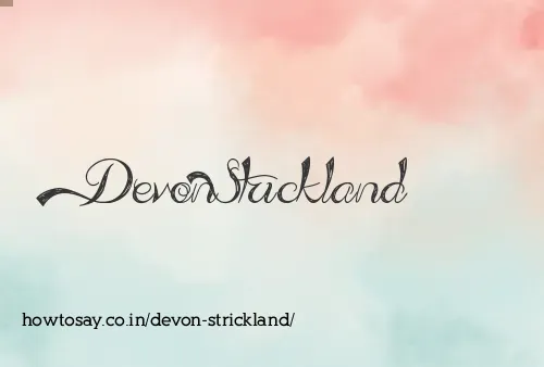 Devon Strickland