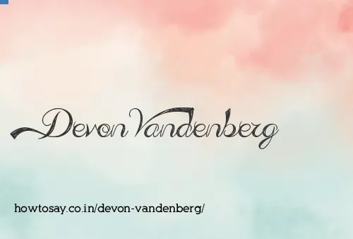 Devon Vandenberg