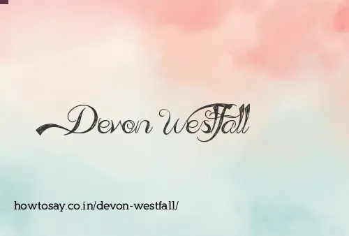 Devon Westfall