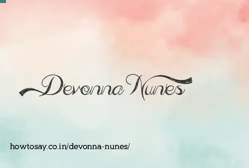 Devonna Nunes