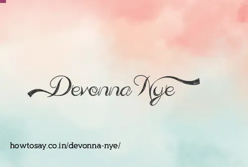 Devonna Nye