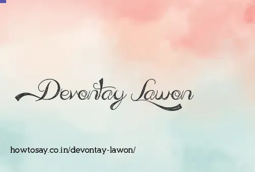 Devontay Lawon