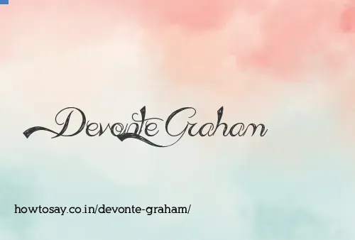 Devonte Graham