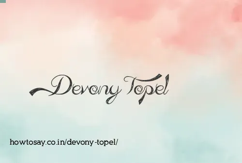 Devony Topel