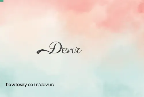 Devur