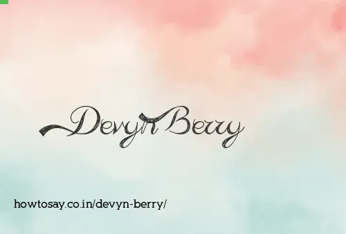 Devyn Berry