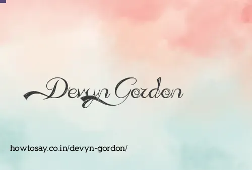 Devyn Gordon