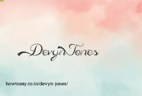 Devyn Jones