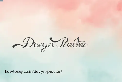 Devyn Proctor