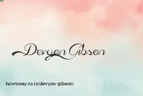 Devyon Gibson